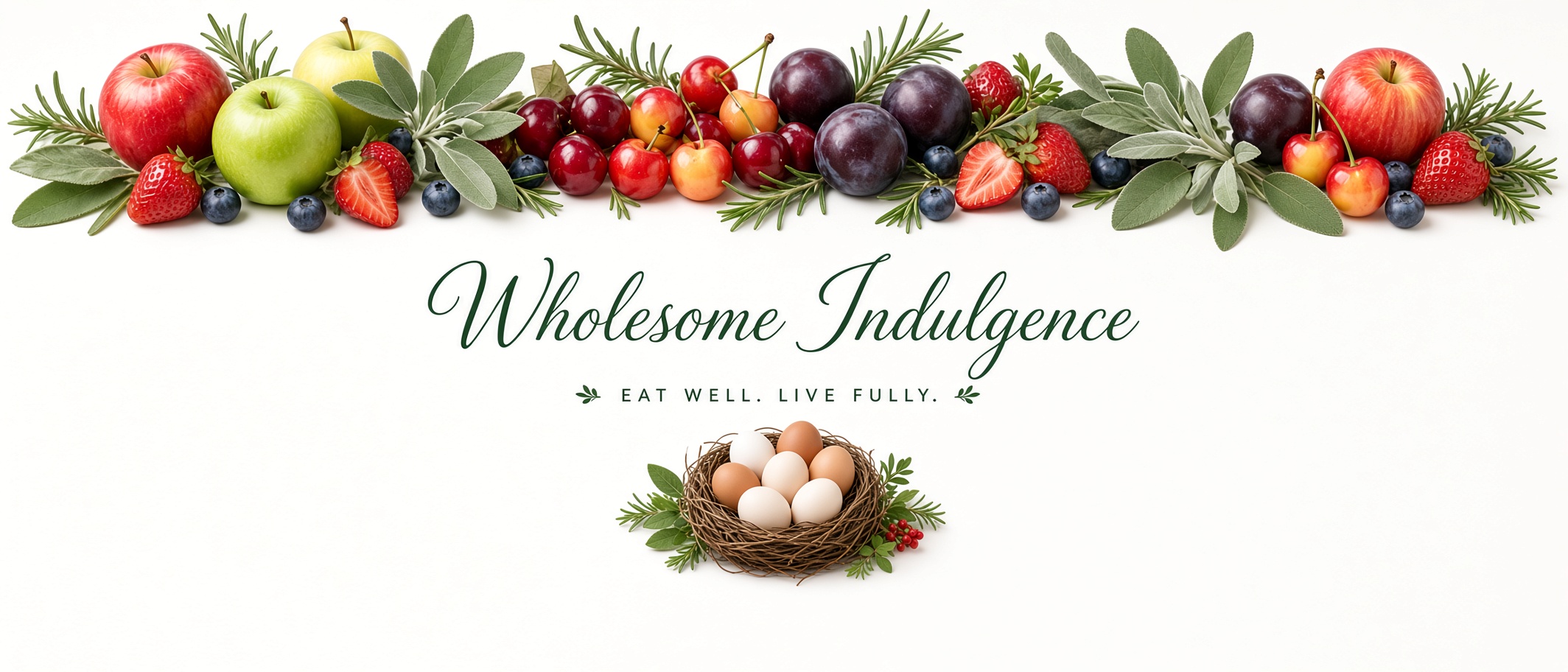 Wholesome Indulgence - Eat Well. Live Fully.